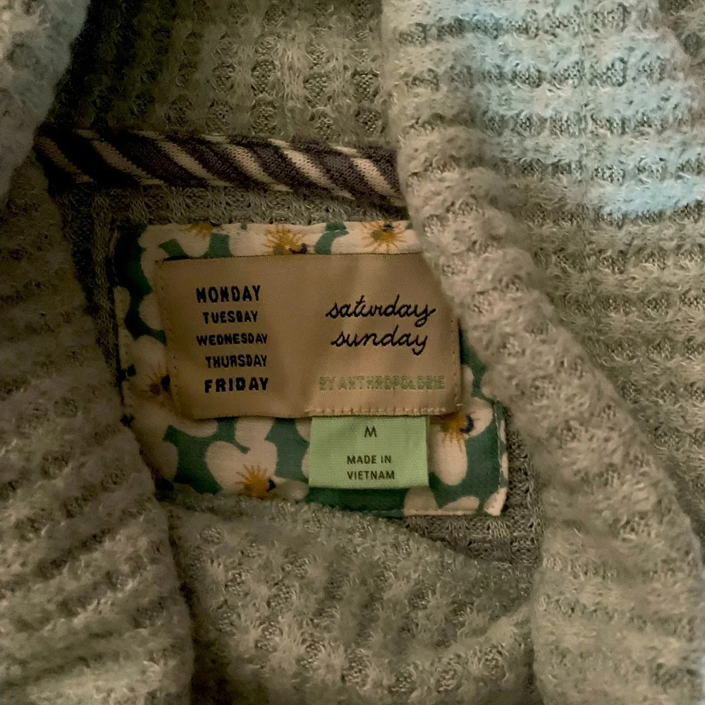 Anthropologie Saturday Sunday Cowl Neck Sweater - Picture 5 of 5